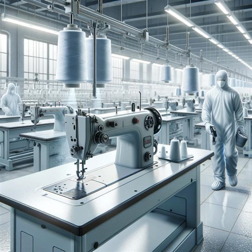 Cat Semburan Mesin Jahit Industri Tahan Pelarut
